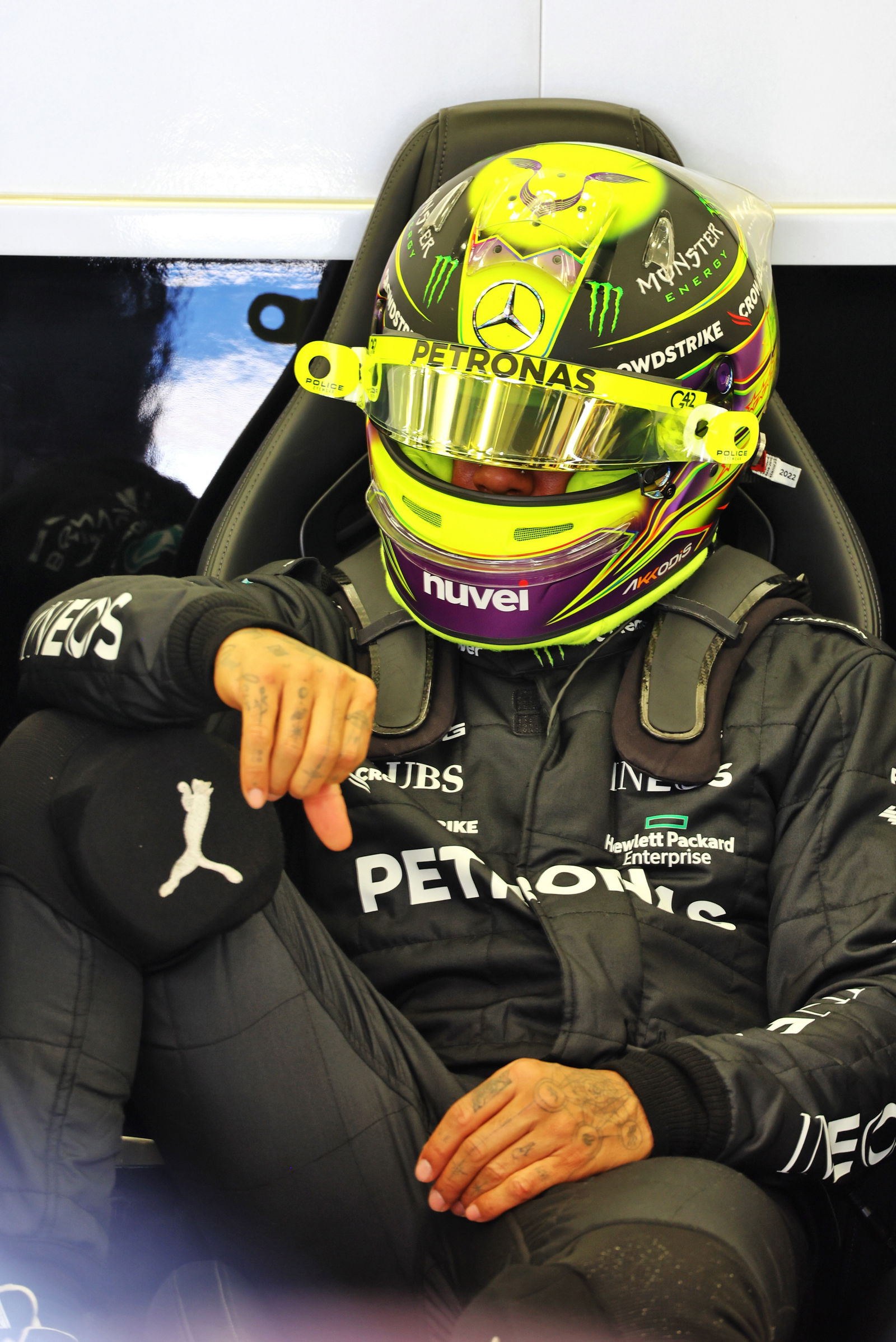 Lewis Hamilton (GBR) Mercedes AMG F1. Formula 1 Testing, Sakhir, Bahrain, Day Two. - www.xpbimages.com, EMail: