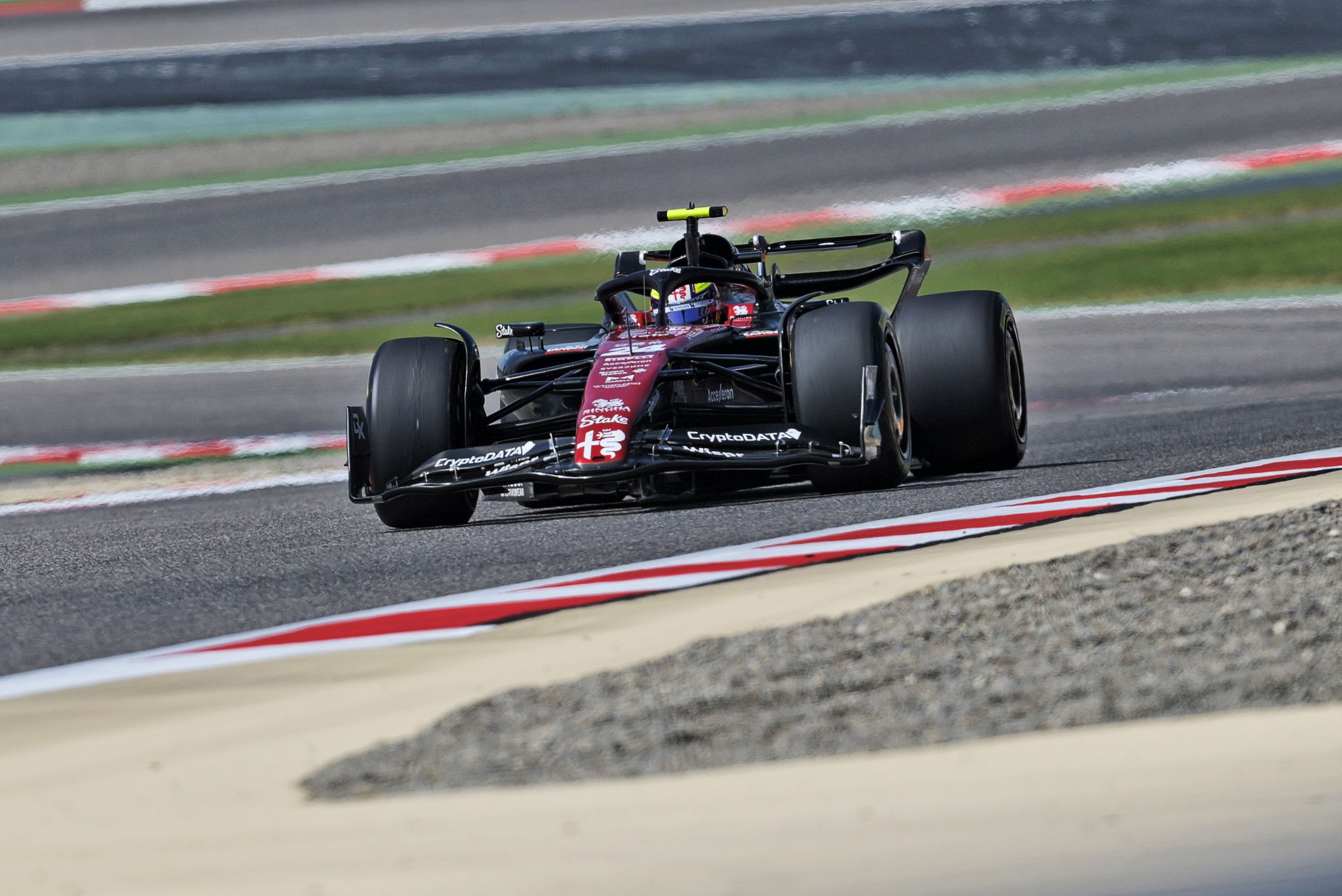Zhou Guanyu (CHN) Alfa Romeo F1 Team C39. Formula 1 Testing, Sakhir, Bahrain, Day Two.- www.xpbimages.com, EMail: