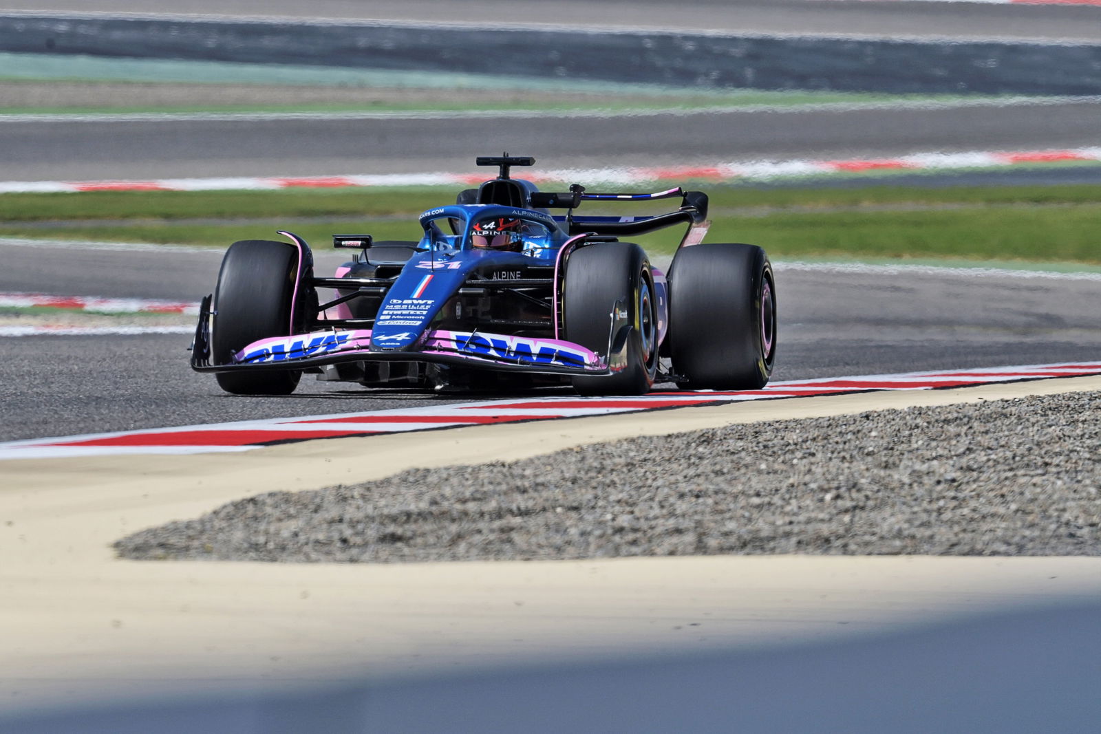 Esteban Ocon (FRA) Alpine F1 Team A523. Formula 1 Testing, Sakhir, Bahrain, Day Two.- www.xpbimages.com, EMail: