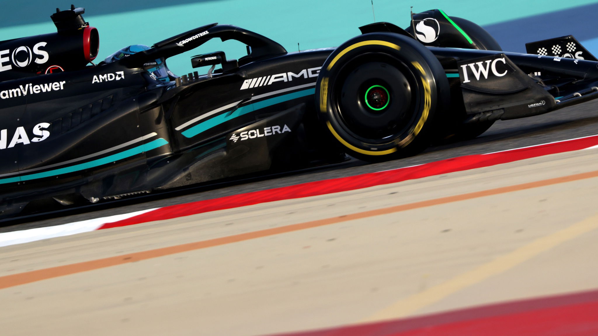 George Russell (GBR) Mercedes AMG F1 W14. Formula 1 Testing, Sakhir, Bahrain, Day Two.
- www.xpbimages.com, EMail: