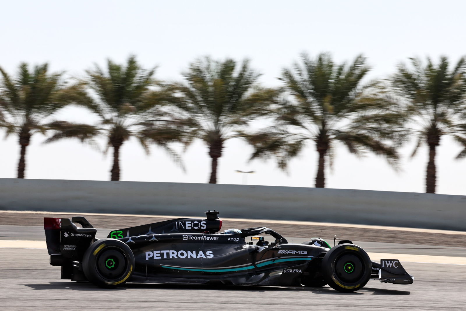 George Russell (GBR) Mercedes AMG F1 W14. Formula 1 Testing, Sakhir, Bahrain, Day Three.- www.xpbimages.com, EMail: