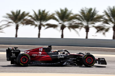 Valtteri Bottas (FIN ) Alfa Romeo F1 Team C42.Pengujian Formula 1, Sakhir, Bahrain, Hari Ketiga.- www.xpbimages.com, EMail: