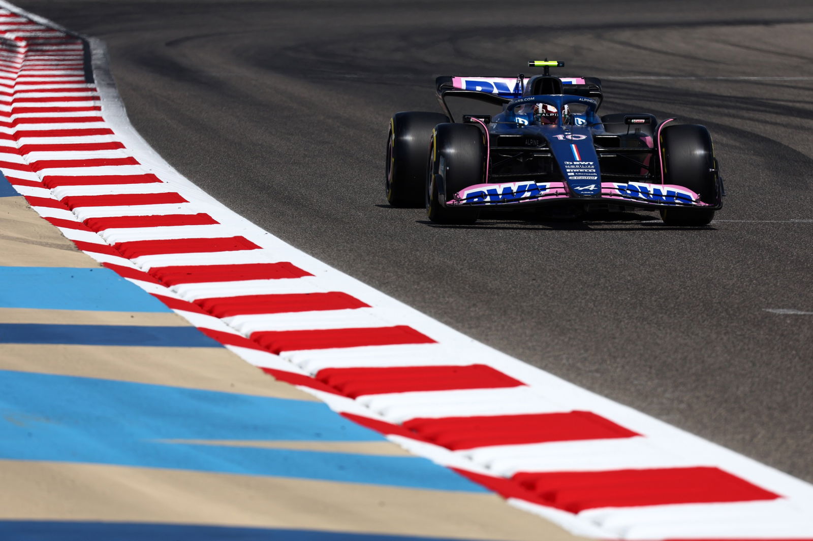 Pierre Gasly (FRA) Alpine F1 Team A523. Formula 1 Testing, Sakhir, Bahrain, Day Three.- www.xpbimages.com, EMail:
