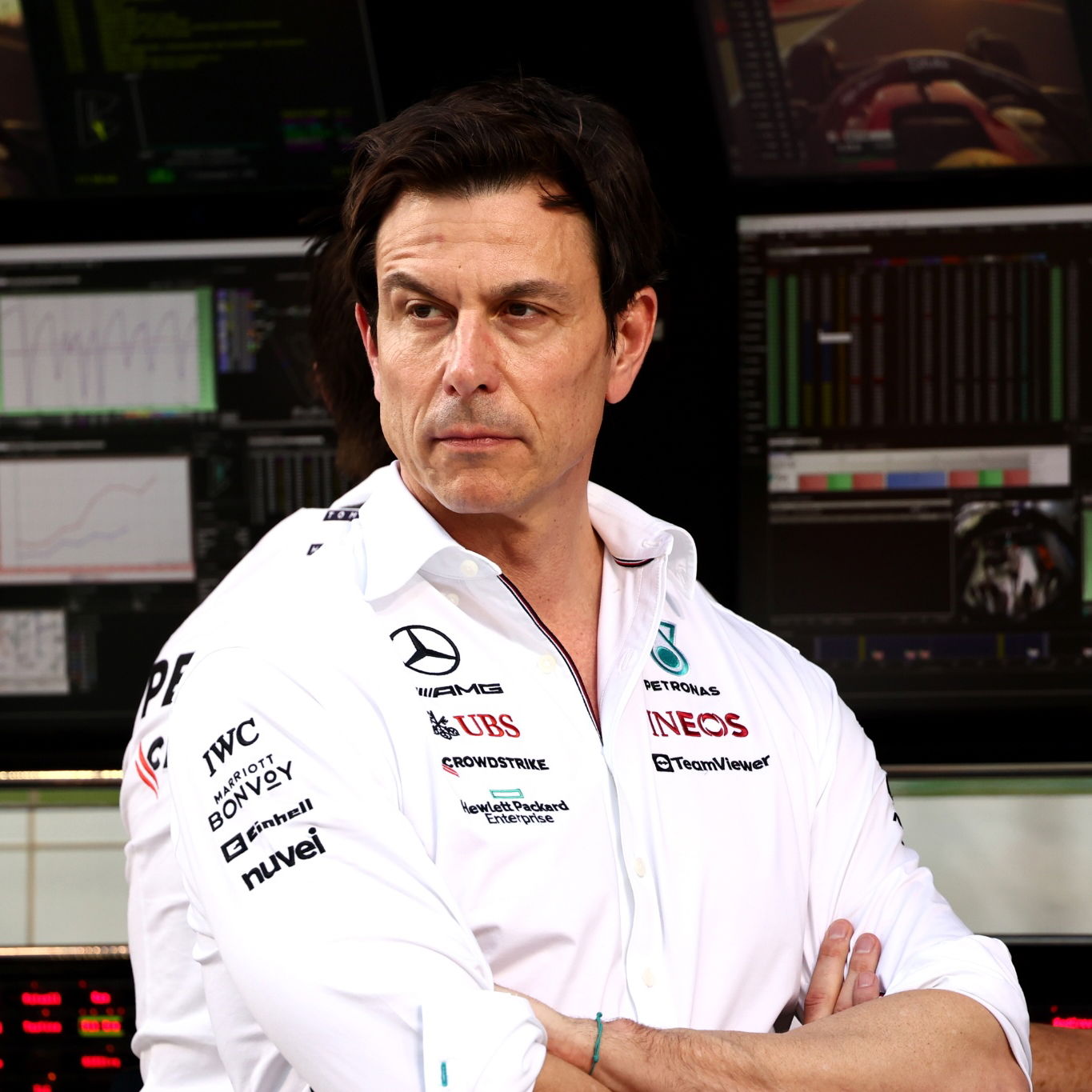 Toto Wolff (GER) Mercedes AMG F1 Shareholder and Executive Director. Formula 1 Testing, Sakhir, Bahrain, Day Three.
-