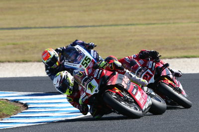 Alvaro Bautista, race 2 Australian WorldSBK, 27 February