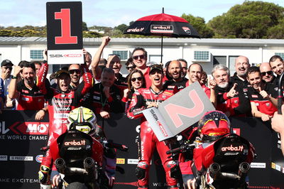 Alvaro Bautista, race 2 Australian WorldSBK, 27 February