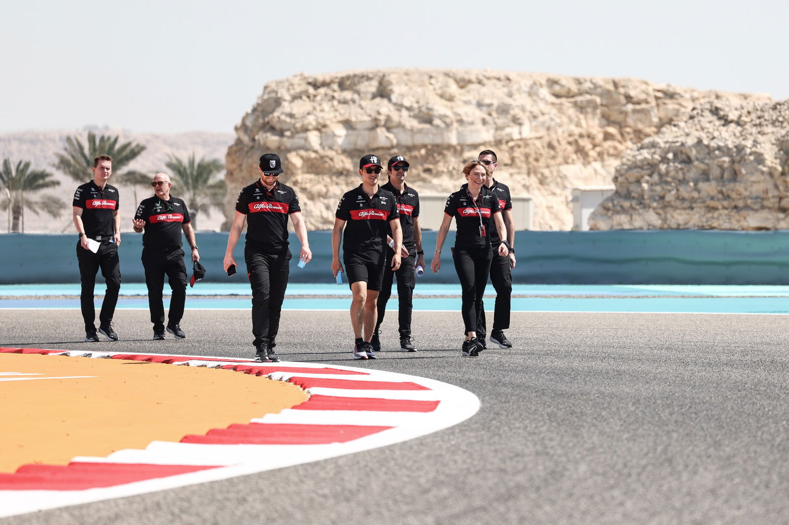 Guanyu Zhou (CHI), Alfa Romeo Racing Formula 1 World Championship, Rd 1, Bahrain Grand Prix, Sakhir, Bahrain, Preparation