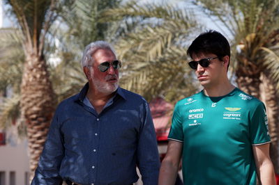 (L to R): Lawrence Stroll (CDN) Aston Martin F1 Team Investor with his son Lance Stroll (CDN) Aston Martin F1 Team.