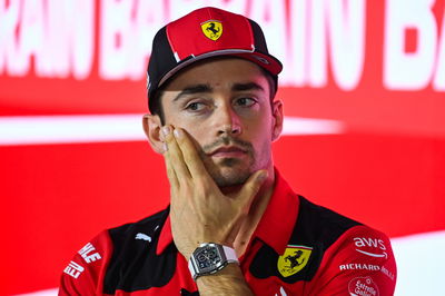 Charles Leclerc (MON) Ferrari in the FIA Press Conference. Formula 1 World Championship, Rd 1, Bahrain Grand Prix, Sakhir,