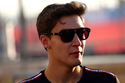 George Russell (GBR) Mercedes AMG F1. Formula 1 World Championship, Rd 1, Bahrain Grand Prix, Sakhir, Bahrain, Preparation