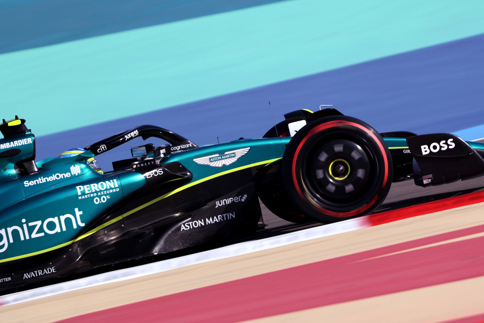 Fernando Alonso (ESP) Aston Martin F1 Team AMR23. Formula 1 World Championship, Rd 1, Bahrain Grand Prix, Sakhir, Bahrain,