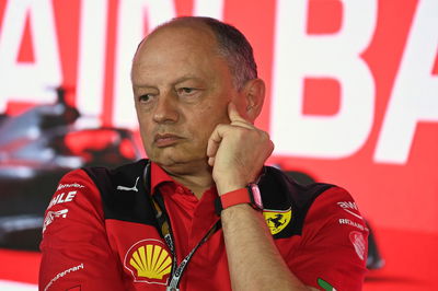 Frederic Vasseur (FRA) Ferrari Team Principal in the FIA Press Conference. Formula 1 World Championship, Rd 1, Bahrain