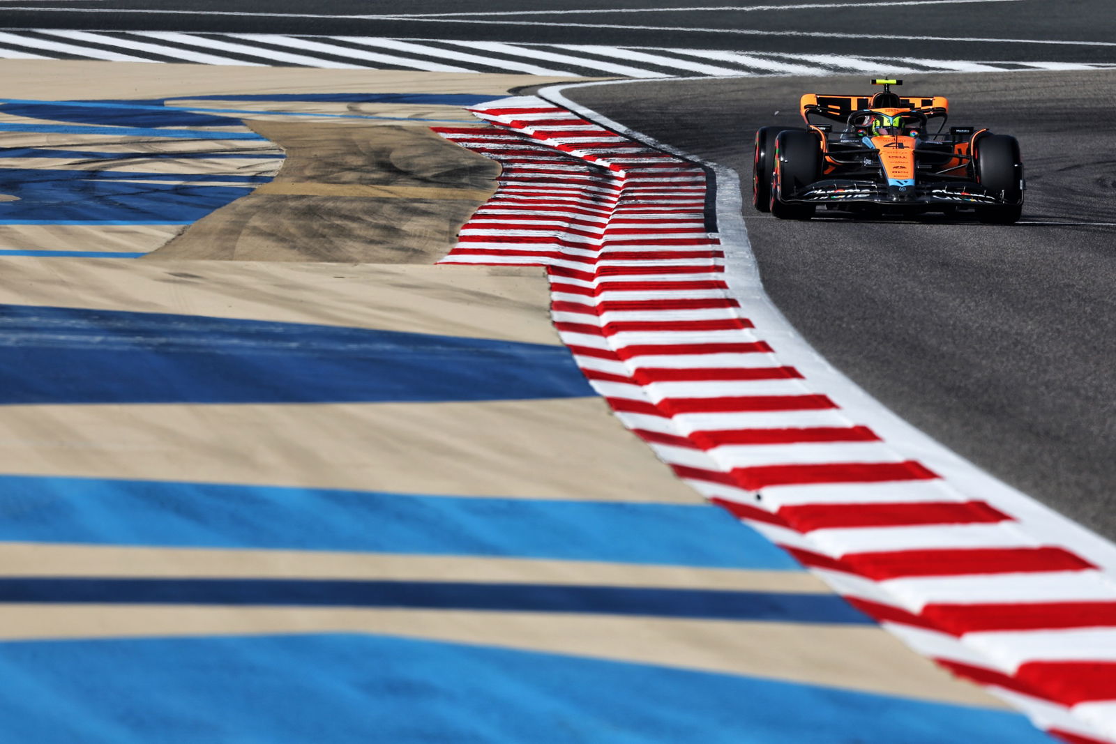 Lando Norris (GBR) McLaren MCL60. Formula 1 World Championship, Rd 1, Bahrain Grand Prix, Sakhir, Bahrain, Qualifying