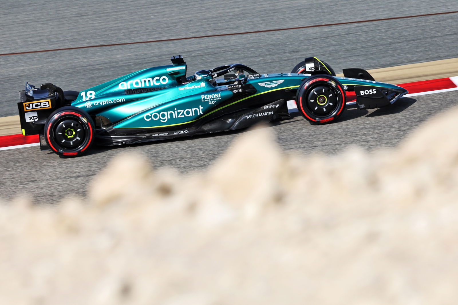 Lance Stroll (CDN) Aston Martin F1 Team AMR23. Formula 1 World Championship, Rd 1, Bahrain Grand Prix, Sakhir, Bahrain,