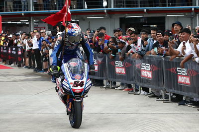 Toprak Razgatlioglu Superpole race, Indonesian WorldSBK, 5 March