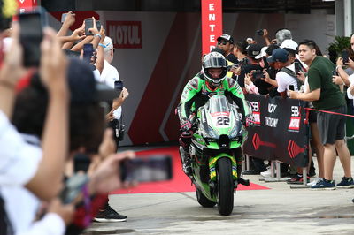 Alex Lowes Superpole race, Indonesian WorldSBK, 5 March