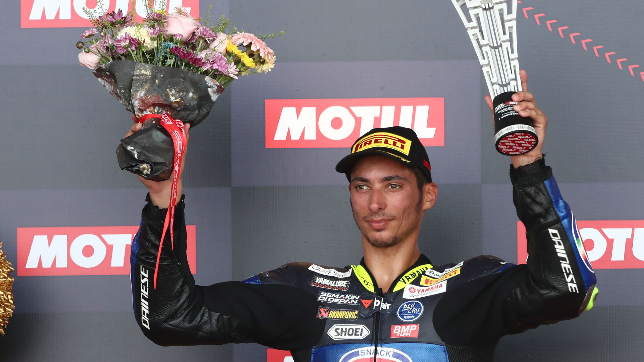 Toprak Razgatlioglu , race 2, Indonesian WorldSBK, 5 March