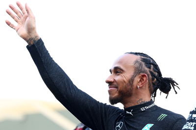 Lewis Hamilton (GBR) Mercedes AMG F1 on the drivers' parade. Formula 1 World Championship, Rd 1, Bahrain Grand Prix,