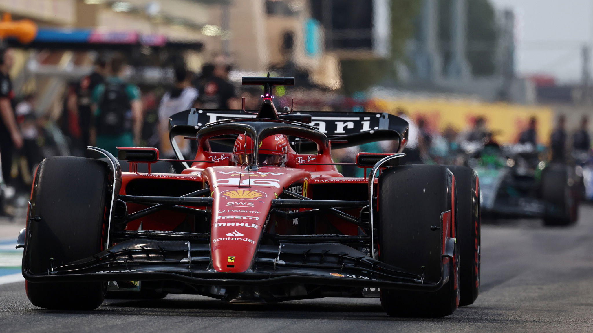 Charles Leclerc (MON) Ferrari SF-23. Formula 1 World Championship, Rd 1, Bahrain Grand Prix, Sakhir, Bahrain, Race Day.
-