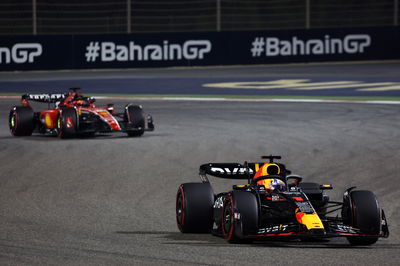 Max Verstappen (NLD ) Red Bull Racing RB19. Kejuaraan Dunia Formula 1, Rd 1, Grand Prix Bahrain, Sakhir, Bahrain, Balapan