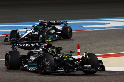 Lewis Hamilton (GBR) Mercedes AMG F1 W14. Formula 1 World Championship, Rd 1, Bahrain Grand Prix, Sakhir, Bahrain, Race