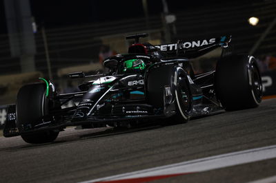 George Russell (GBR ) Mercedes AMG F1 W14. Kejuaraan Dunia Formula 1, Rd 1, Grand Prix Bahrain, Sakhir, Bahrain, Balapan