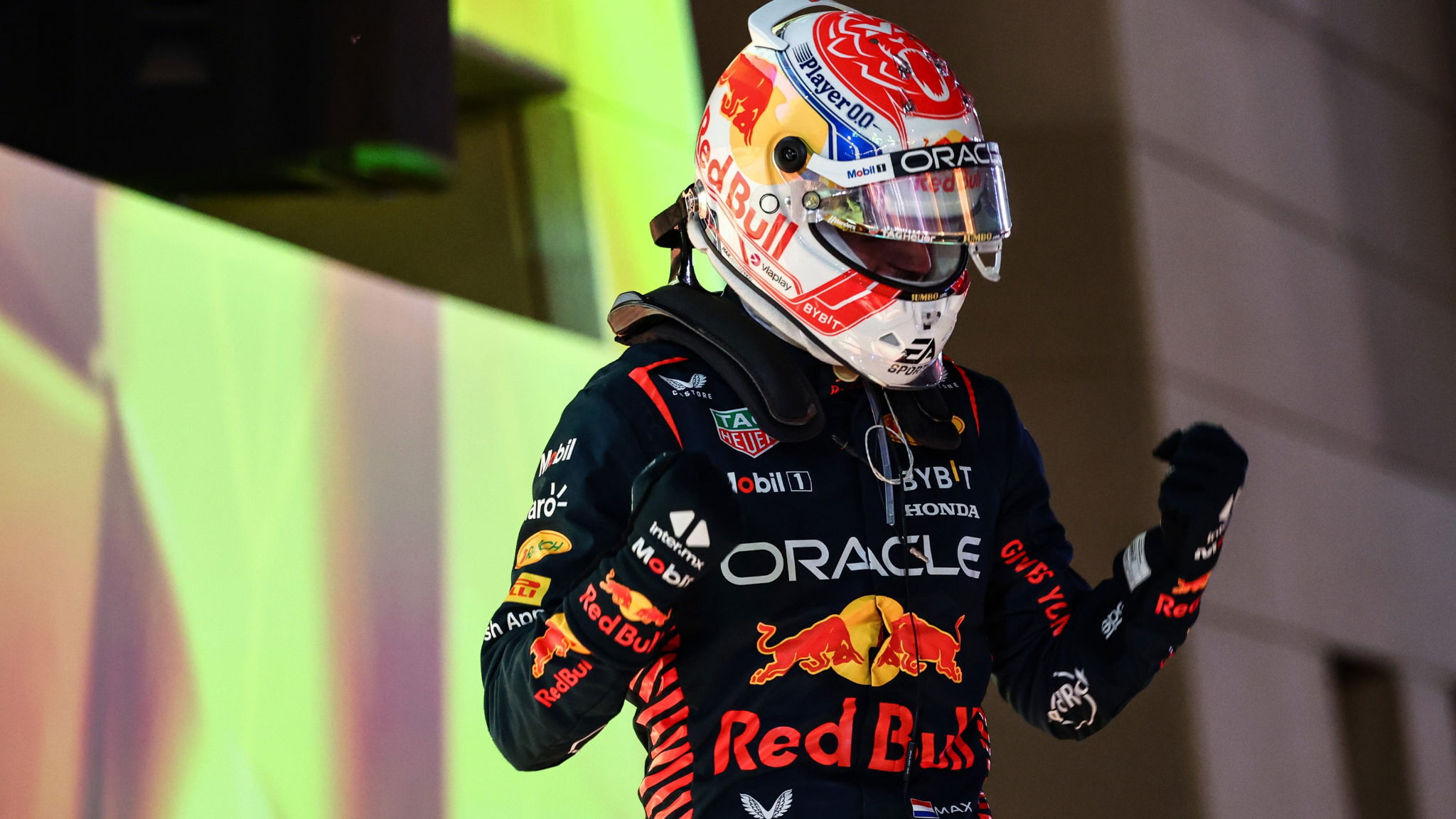 Max Verstappen (NLD), Red Bull Racing Formula 1 World Championship, Rd 1, Bahrain Grand Prix, Sakhir, Bahrain, Race Day.
-