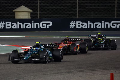 Fernando Alonso (ESP ) Tim F1 Aston Martin AMR23. Kejuaraan Dunia Formula 1, Rd 1, Grand Prix Bahrain, Sakhir, Bahrain,