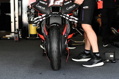 Aprilia bike, Portimao MotoGP test, 12 March