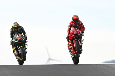 Marco Bezzecchi, Francesco Bagnaia, Portimao MotoGP test, 12 March