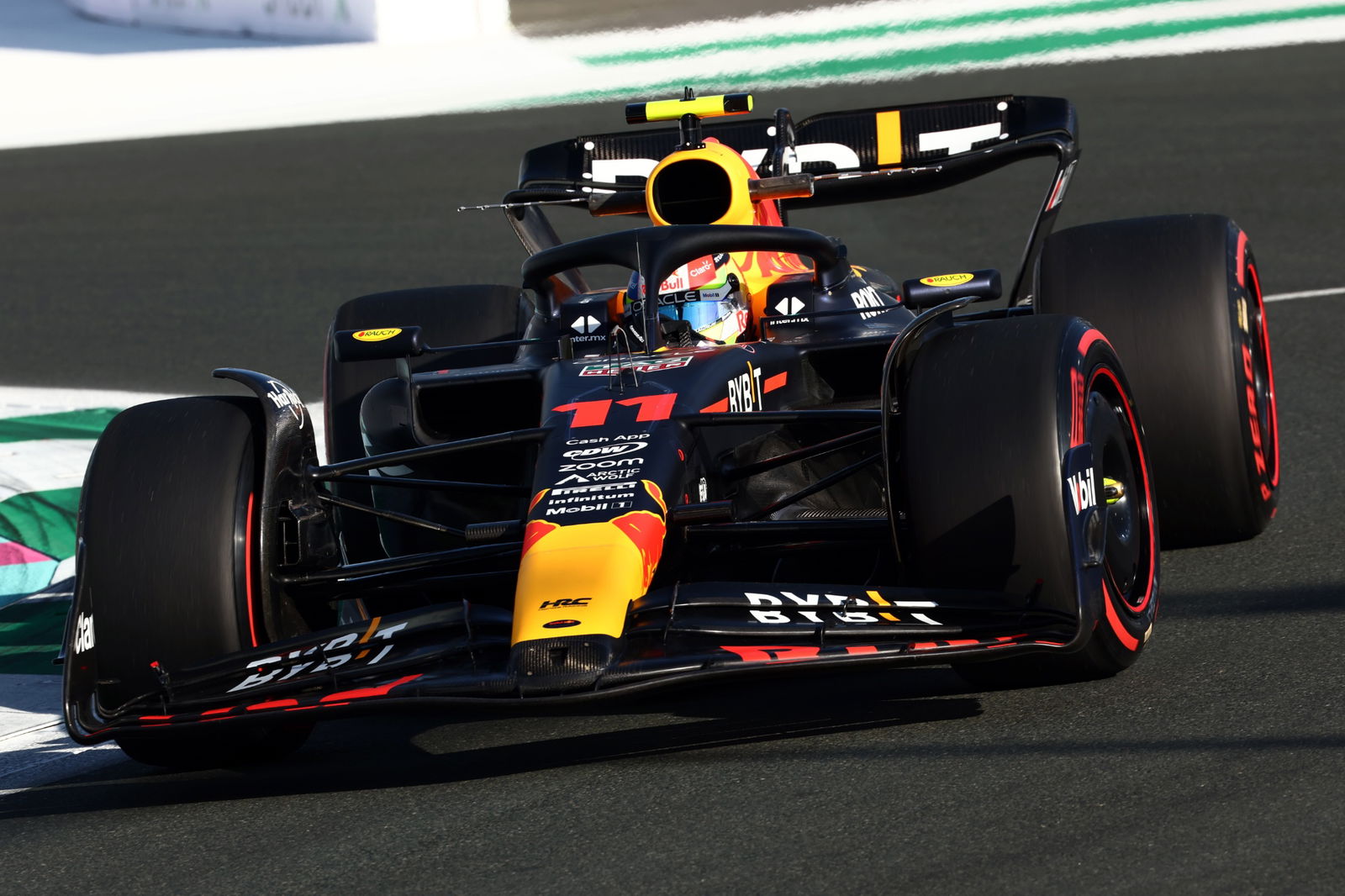 Sergio Perez (MEX) Red Bull Racing RB19. Formula 1 World Championship, Rd 2, Saudi Arabian Grand Prix, Jeddah, Saudi