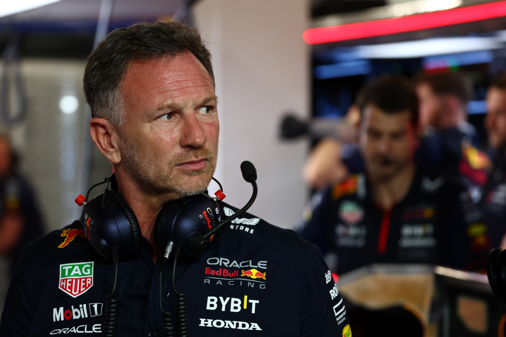 Christian Horner (GBR ) Kepala Tim Balap Red Bull. Kejuaraan Dunia Formula 1, Rd 2, Grand Prix Arab Saudi,