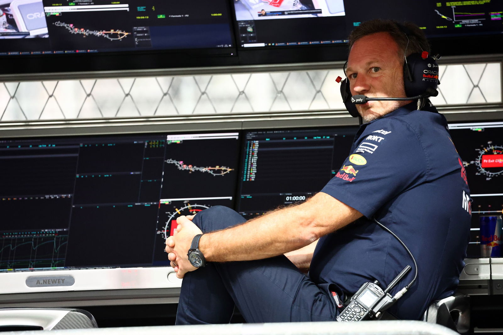 Christian Horner (GBR) Red Bull Racing Team Principal. Formula 1 World Championship, Rd 2, Saudi Arabian Grand Prix,