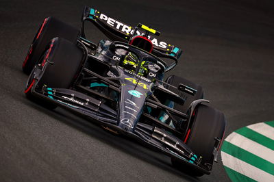 Lewis Hamilton (GBR) Mercedes AMG F1 W14. Formula 1 World Championship, Rd 2, Saudi Arabian Grand Prix, Jeddah, Saudi