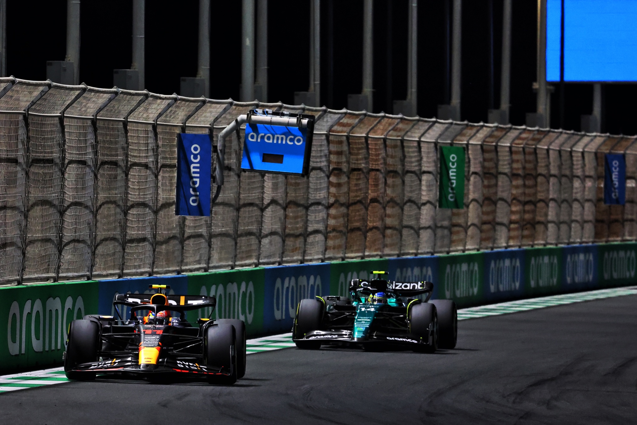 Sergio Perez (MEX) Red Bull Racing RB19. Formula 1 World Championship, Rd 2, Saudi Arabian Grand Prix, Jeddah, Saudi