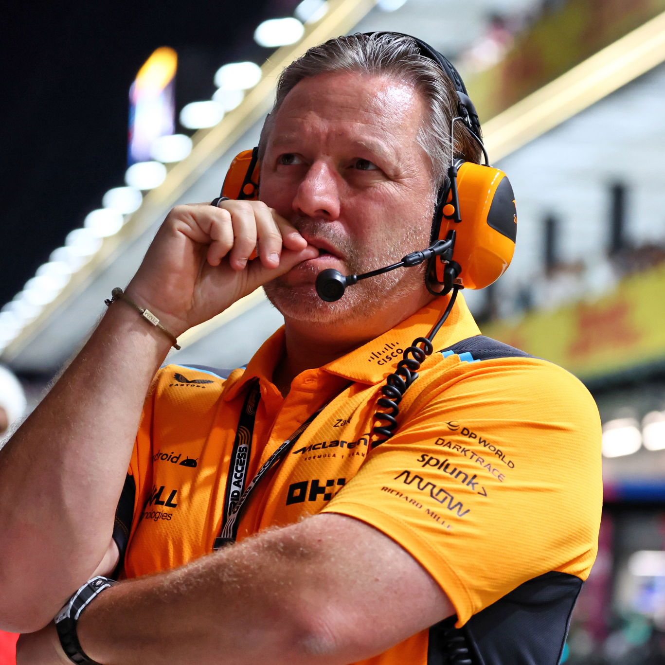Zak Brown (USA) McLaren Executive Director. Formula 1 World Championship, Rd 2, Saudi Arabian Grand Prix, Jeddah, Saudi