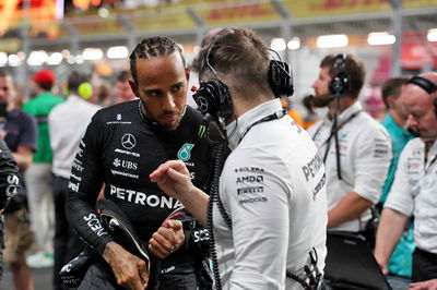 Lewis Hamilton (GBR) Mercedes AMG F1 on the grid. Formula 1 World Championship, Rd 2, Saudi Arabian Grand Prix, Jeddah,