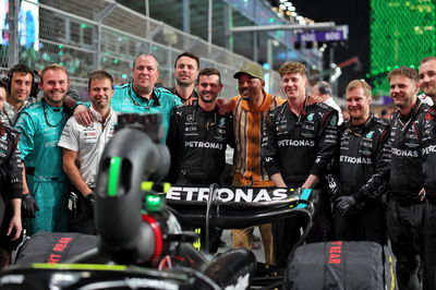 Will Smith (USA) Actor with Mercedes AMG F1 on the grid. Formula 1 World Championship, Rd 2, Saudi Arabian Grand Prix,