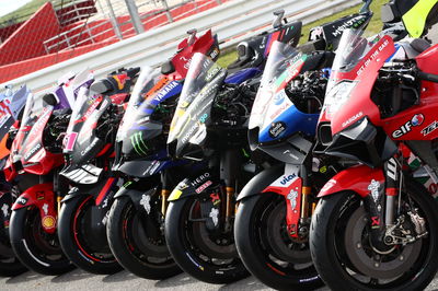 MotoGP bike line-up, Portuguese MotoGP, 23 March