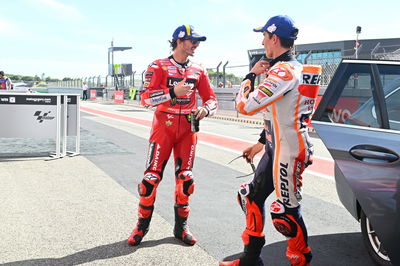 Francesco Bagnaia, Marc Marquez, Sprint race, Portuguese MotoGP 25 March