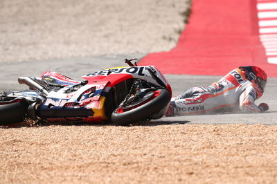 Miguel Oliveira, Marc Marquez crash, MotoGP race, Portuguese MotoGP, 26 March