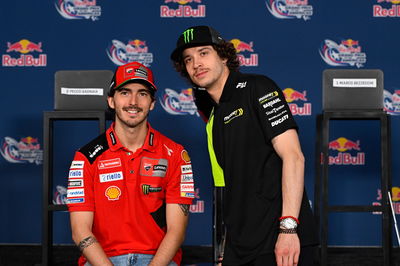 Marco Bezzecchi, Francesco Bagnaia Ducati MotoGP COTA