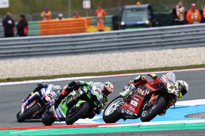 Alvaro Bautista, Jonathan Rea, Toprak Razgatlioglu WorldSBK Assen 2023