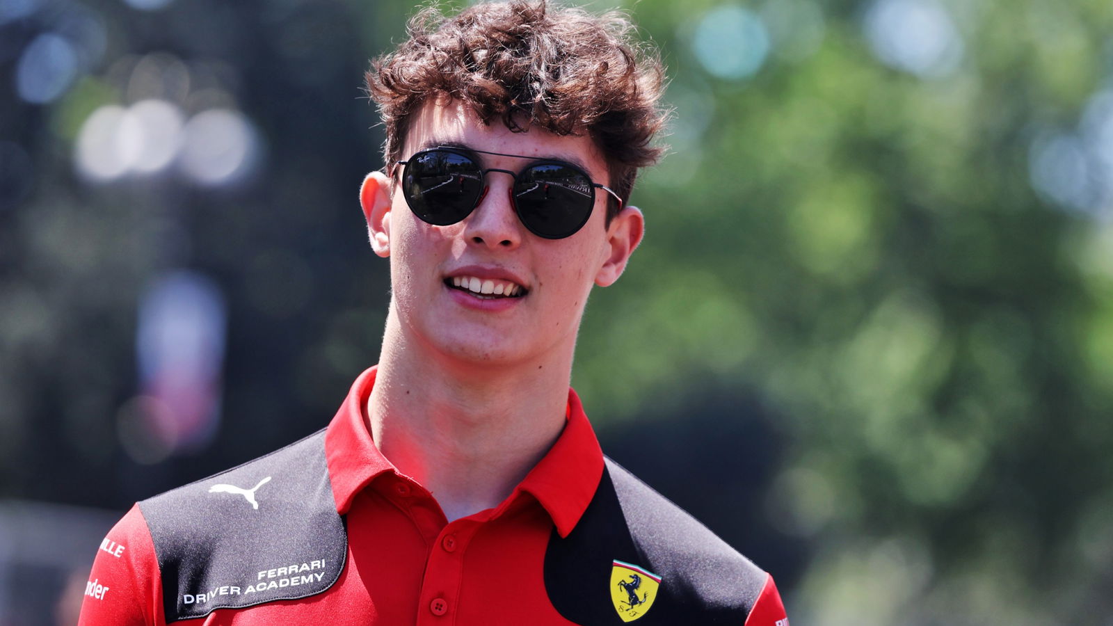 Oliver Bearman (GBR) Ferrari Academy Driver walks the circuit. Formula 1 World Championship, Rd 4, Azerbaijan Grand Prix,