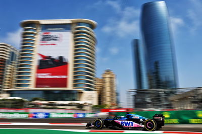 Pierre Gasly (FRA ) Alpine F1 Team A523. Formula 1 World Championship, Rd 4, Azerbaijan Grand Prix, Baku Street Circuit,