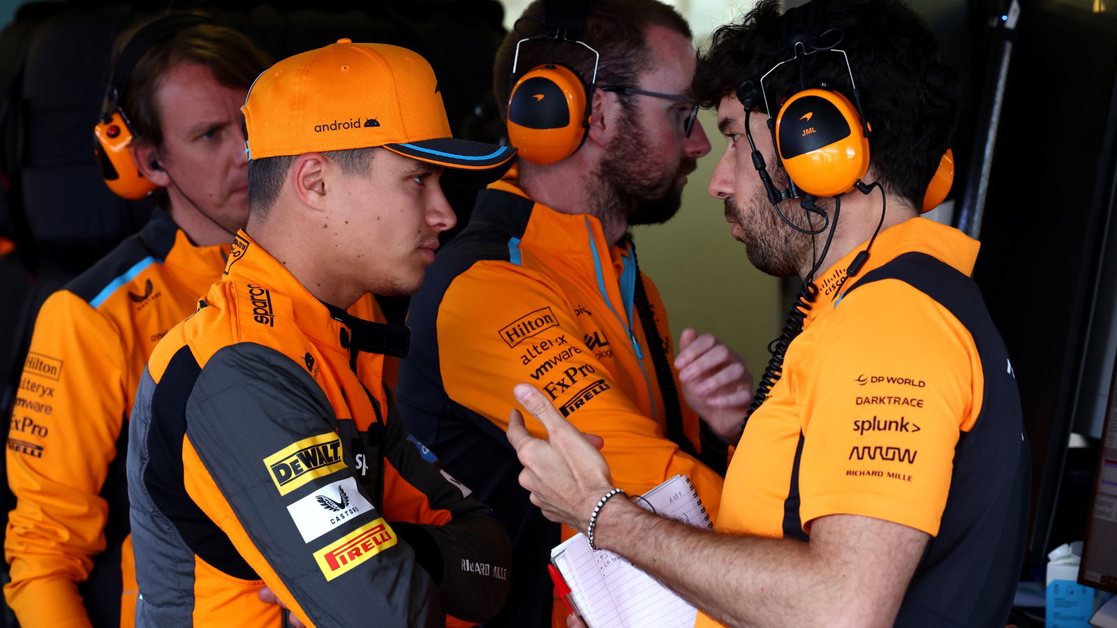Lando Norris (GBR) McLaren. Formula 1 World Championship, Rd 4, Azerbaijan Grand Prix, Baku Street Circuit, Azerbaijan,