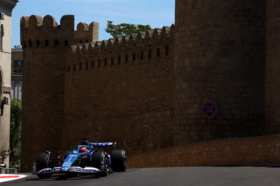 Esteban Ocon (FRA) Alpine F1 Team A523. Formula 1 World Championship, Rd 4, Azerbaijan Grand Prix, Baku Street Circuit,