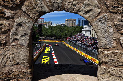 Alexander Albon (THA) Williams Racing FW45. Formula 1 World Championship, Rd 4, Azerbaijan Grand Prix, Baku Street