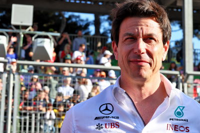 Toto Wolff (GER) Mercedes AMG F1 Shareholder and Executive Director on the grid. Formula 1 World Championship, Rd 4,