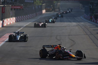 Max Verstappen (NLD) Red Bull Racing RB19. Formula 1 World Championship, Rd 4, Azerbaijan Grand Prix, Baku Street Circuit,